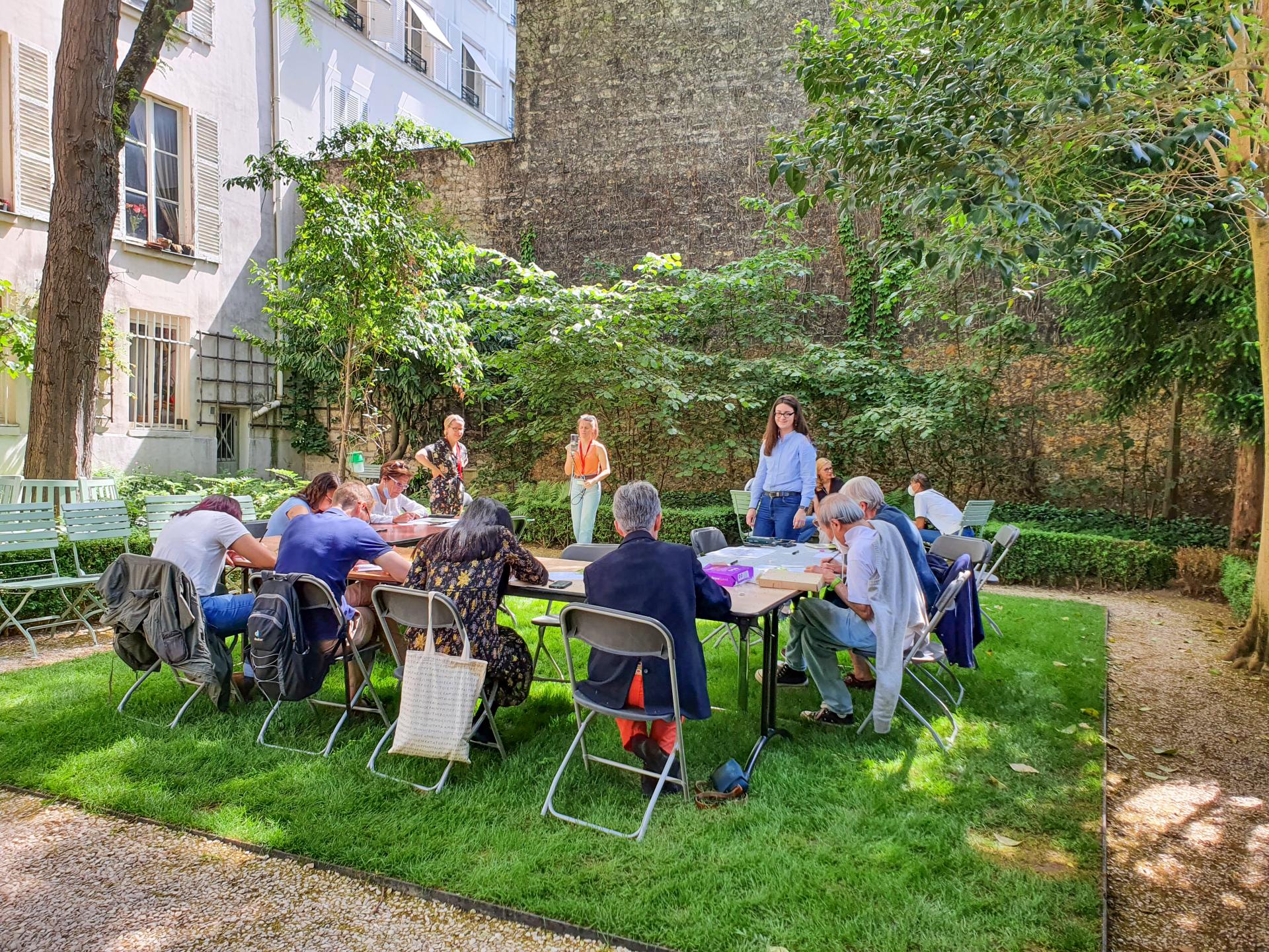Atelier au Musée Delacroix